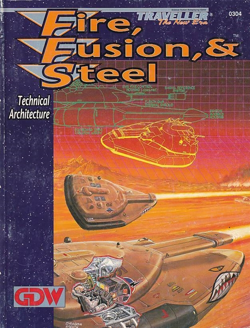 Traveller The New Era - Fire, Fusion, & Steel (B-Grade) (Genbrug)
